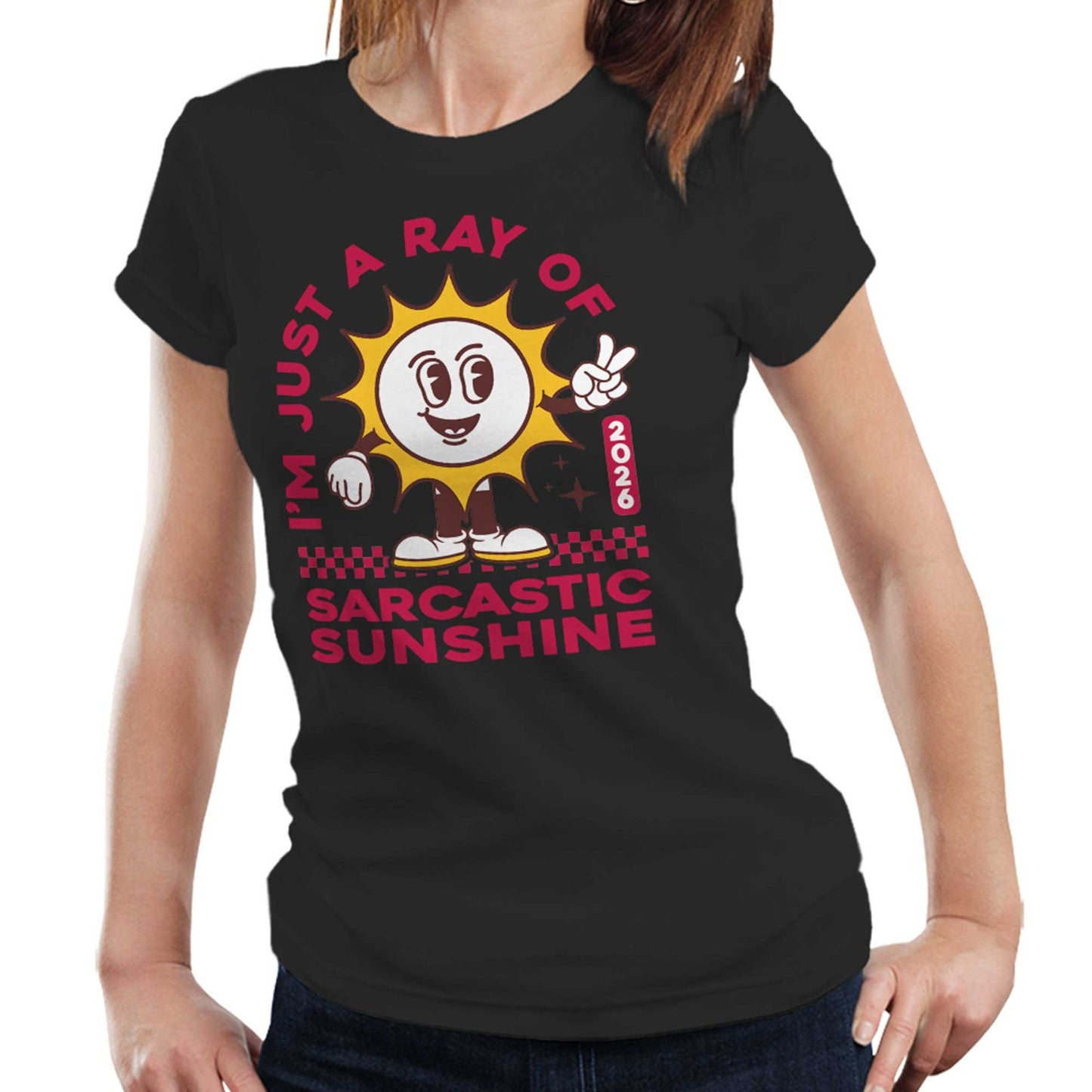 Retro Womens T Shirt - Vintage 80s 90s Funny Graphic Tee