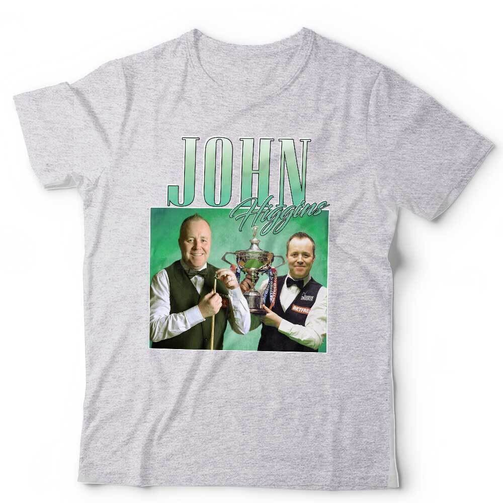 John Higgins Tshirt Appreciation Unisex Homage Throwback Snooker Funny