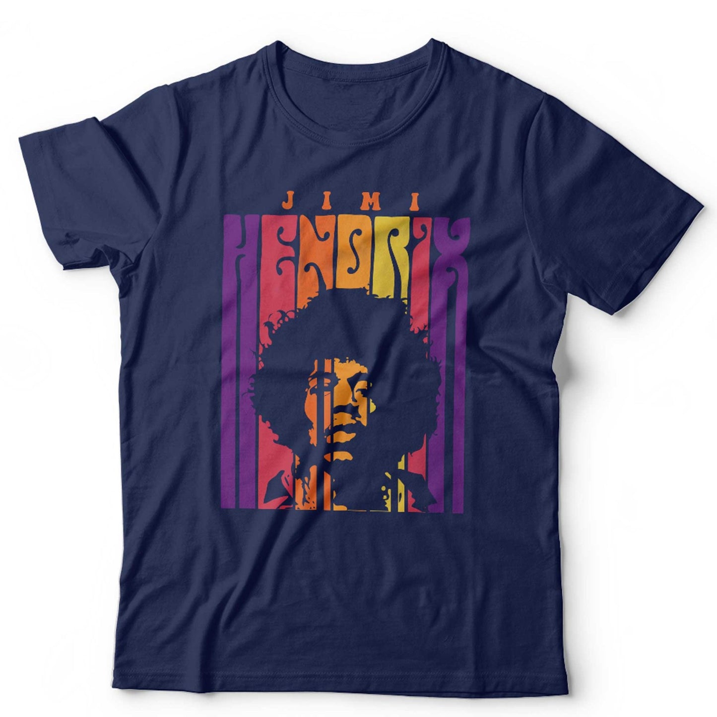 Jimi Hendrix Retro Tshirt Unisex Are You Experienced Guitar Legend Psychedelic