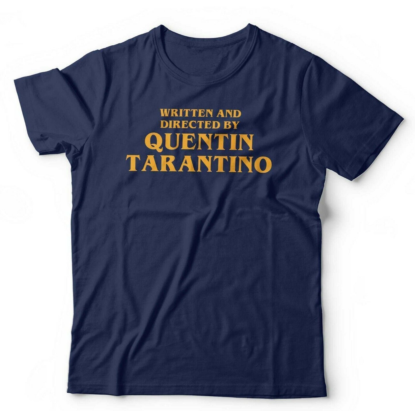 Quentin Tarantino Tshirt Written And Directed By Unisex and Kids Funny, Movies