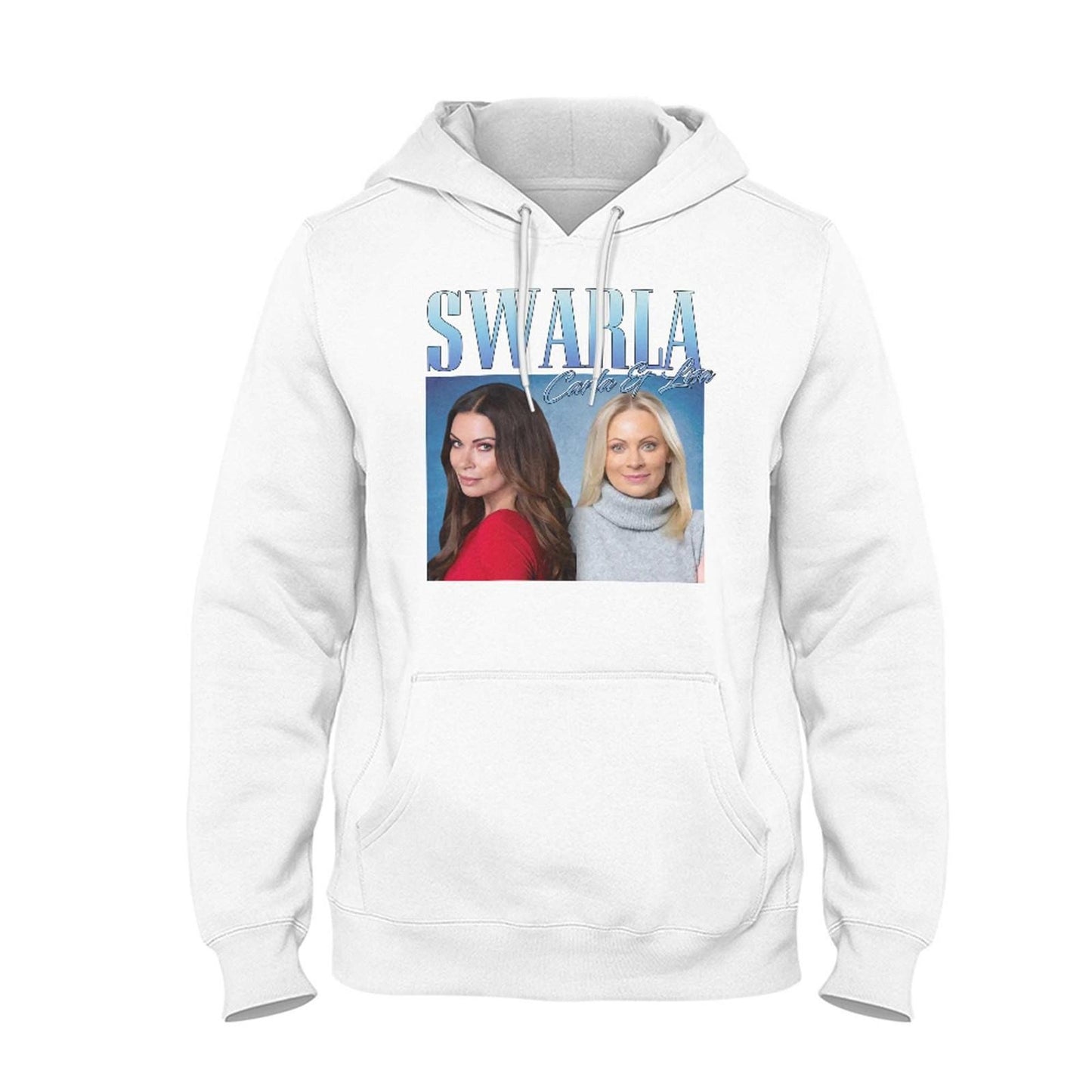 Swarla Hoodie Pullover Carla and Lisa Appreciation Homage Throwback Stag Hen Do