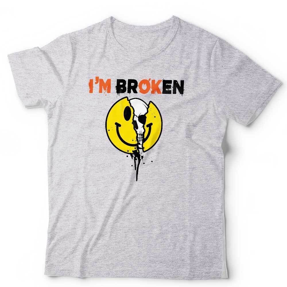 Mental Health Tshirt Im Broken OK Unisex PTSD Veteran Anxiety