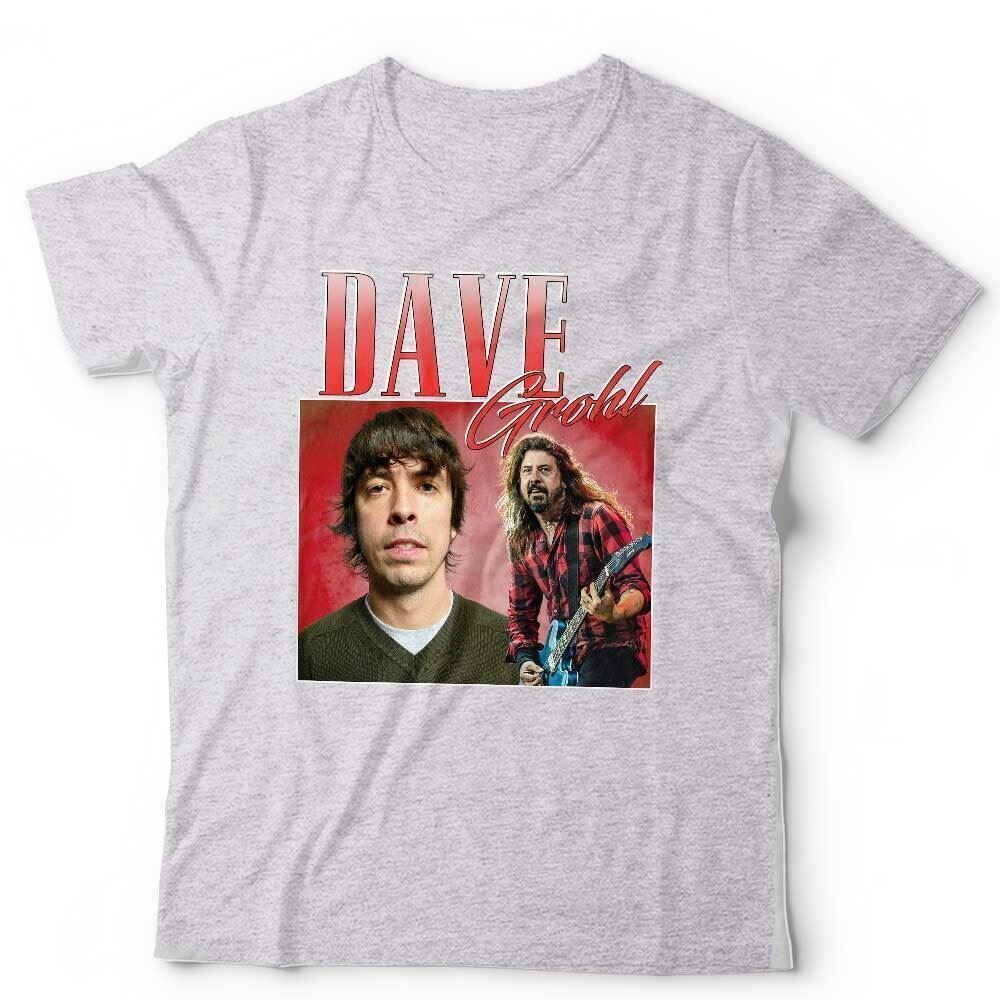 Dave Grohl Tshirt Appreciation Unisex and Kids Homage Throwback Foo Rock Music