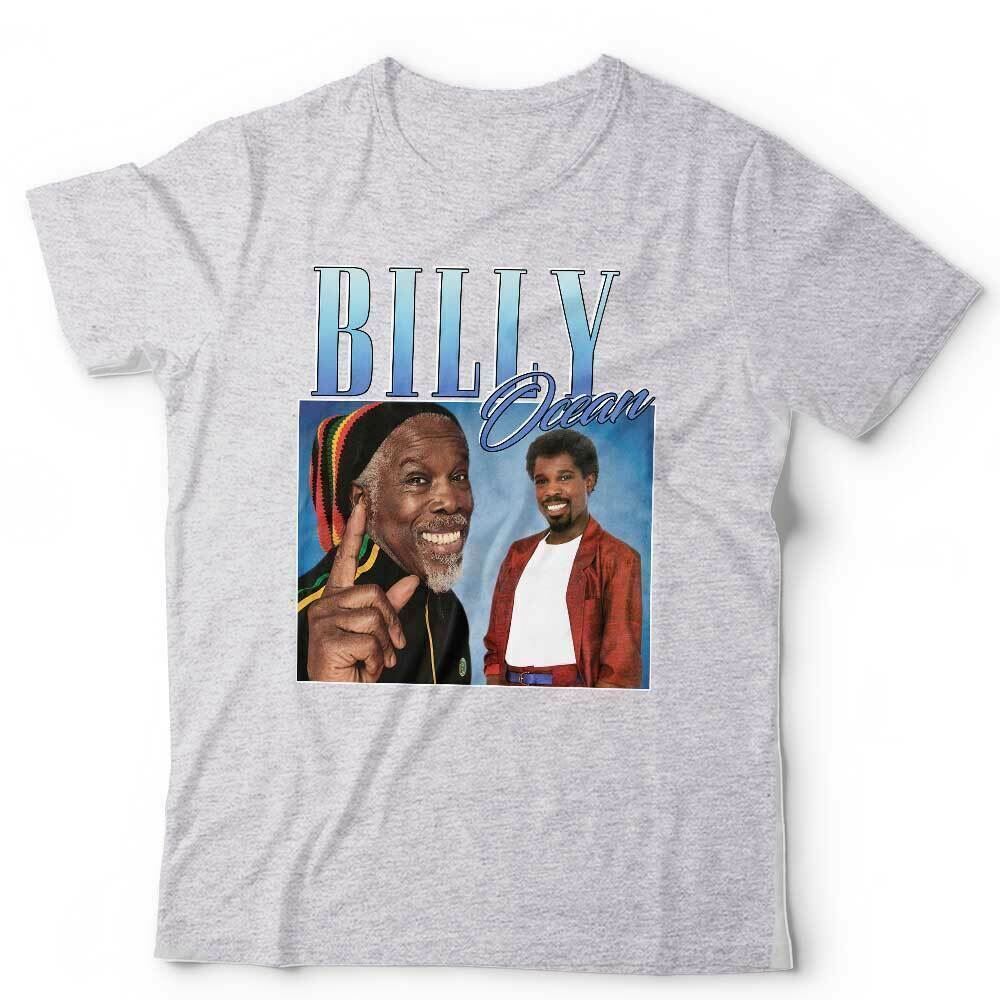 Billy Ocean Tshirt Appreciation Unisex Homage Throwback Stag Hen Do Funny