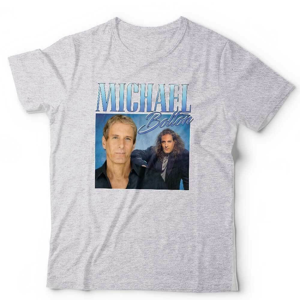 Michael Bolton Tshirt Appreciation Unisex Homage Throwback Stag Hen Do Funny