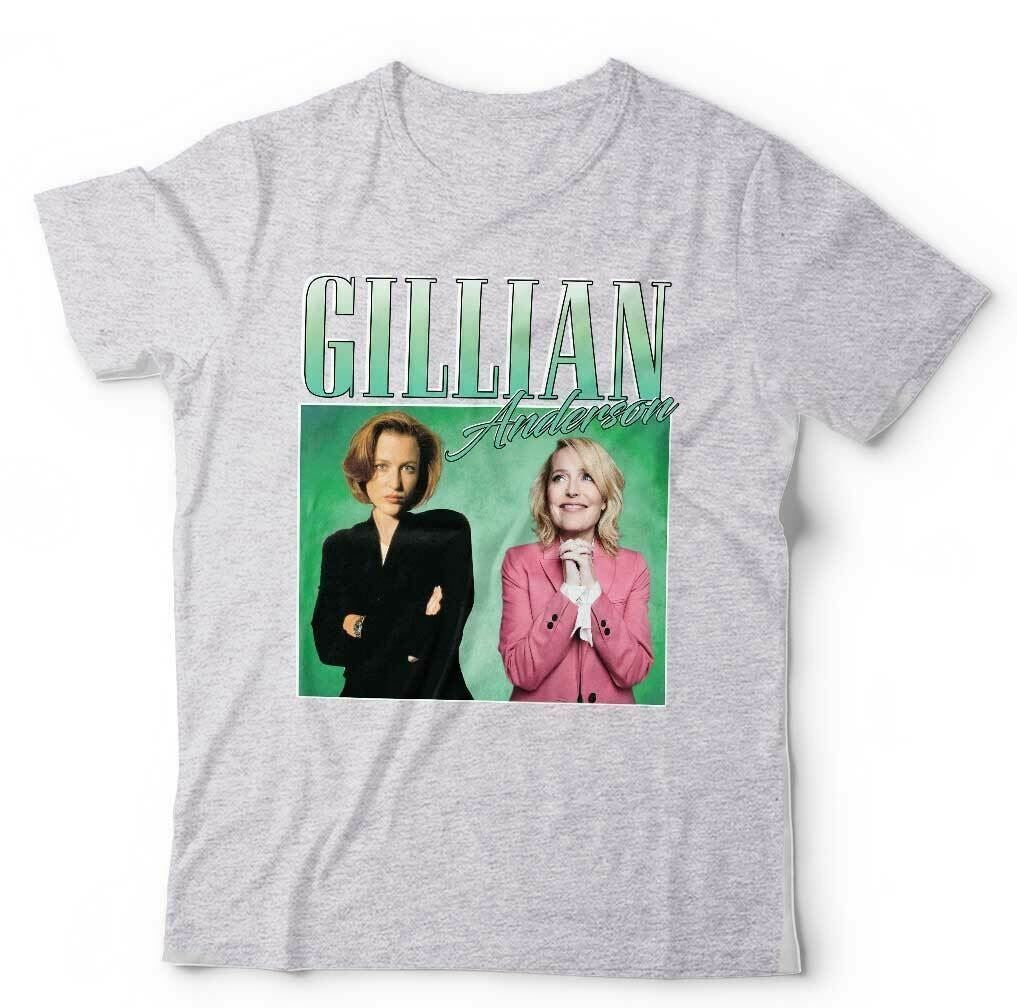 Gillian Anderson Tshirt Appreciation Unisex Homage Throwback X Files Crown