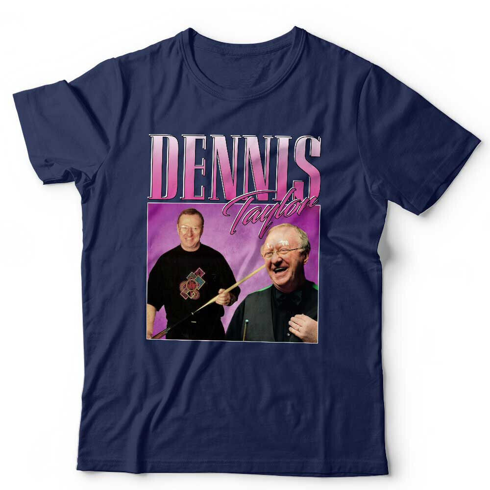 Dennis Taylor Tshirt Appreciation Unisex Snooker Throwback Homage Funny