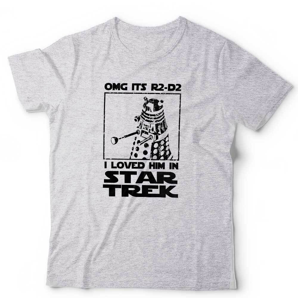 OMG Its R2D2 Tshirt Unisex and Kids Funny Parody Sci Fi Dalek Humour Gift