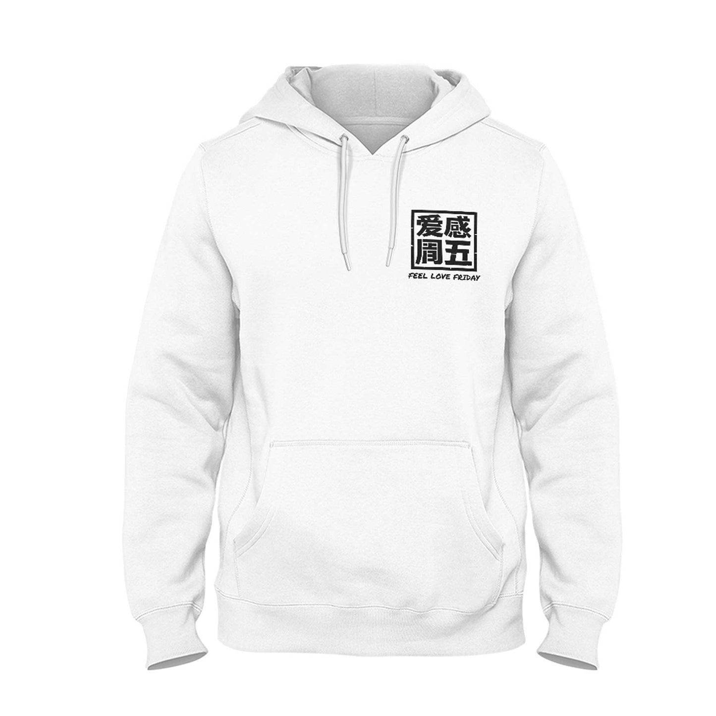 Tokyo Feel Love Friday Chest Hoodie Pullover
