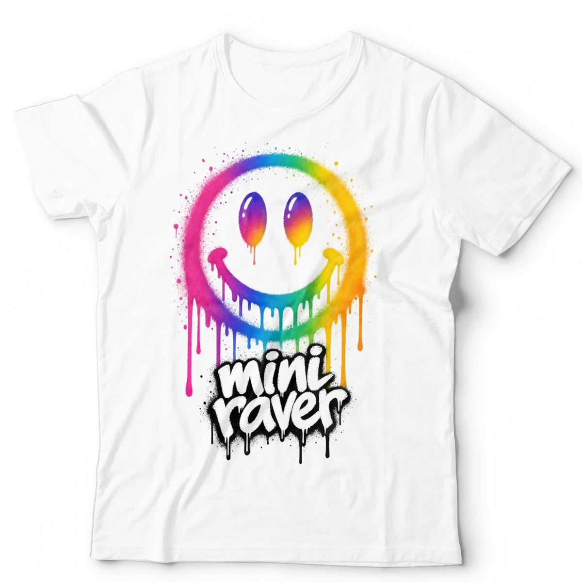 Mini Raver T-Shirt Little DJ Kids Rave Festival Dance Fun EDM Unisex & Kids Tee