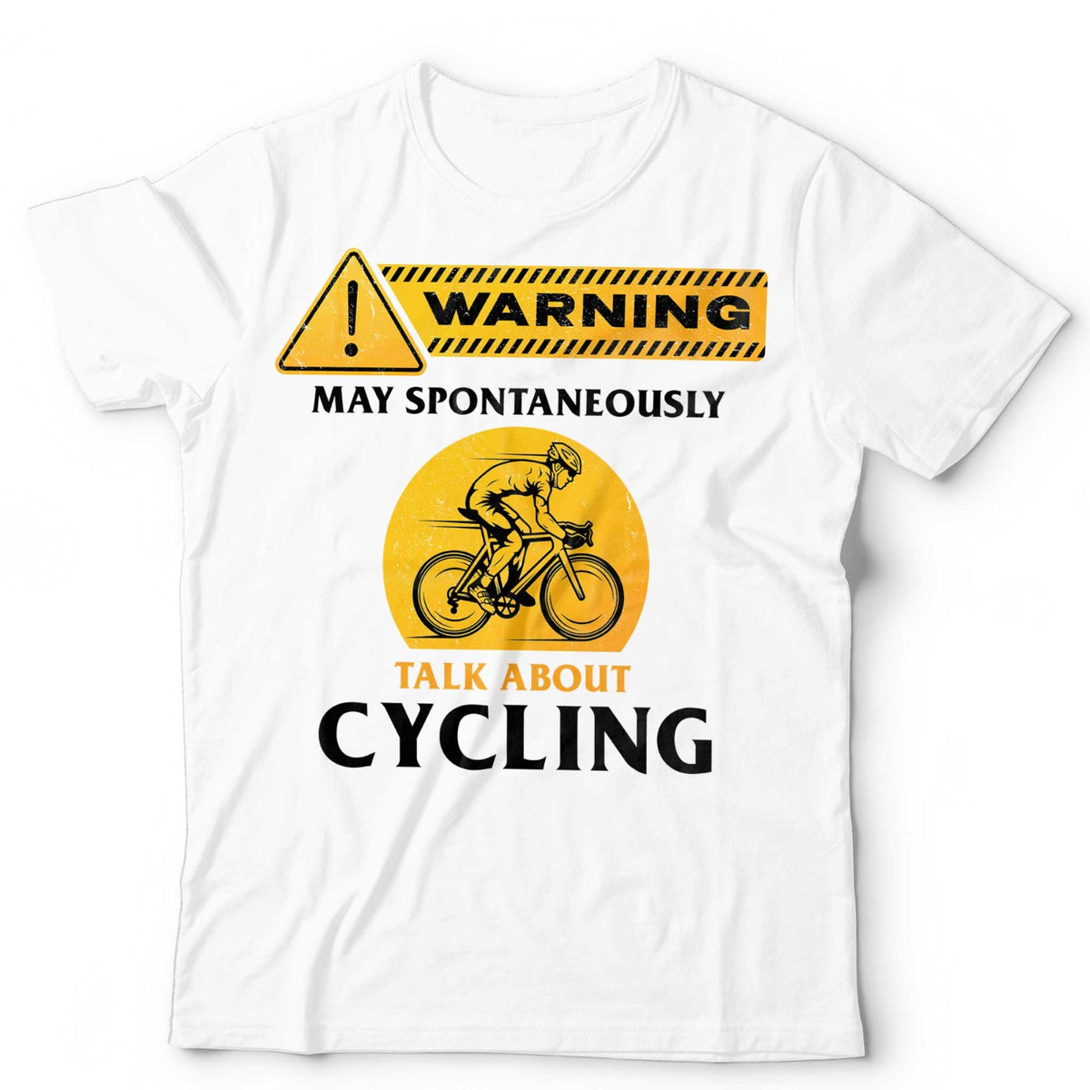 Cycling T-Shirt May Spontaneously Talk About Bicycle Bike Unisex & Kids