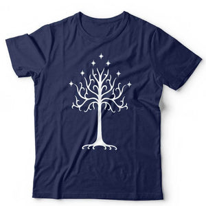 White Tree Of Gondor Tshirt Unisex Middle Earth Tolkien