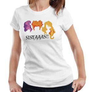 Hocus Pocus Sistaaas Tshirt Fitted Ladies