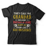 They Call Me Grandad Tshirt Unisex