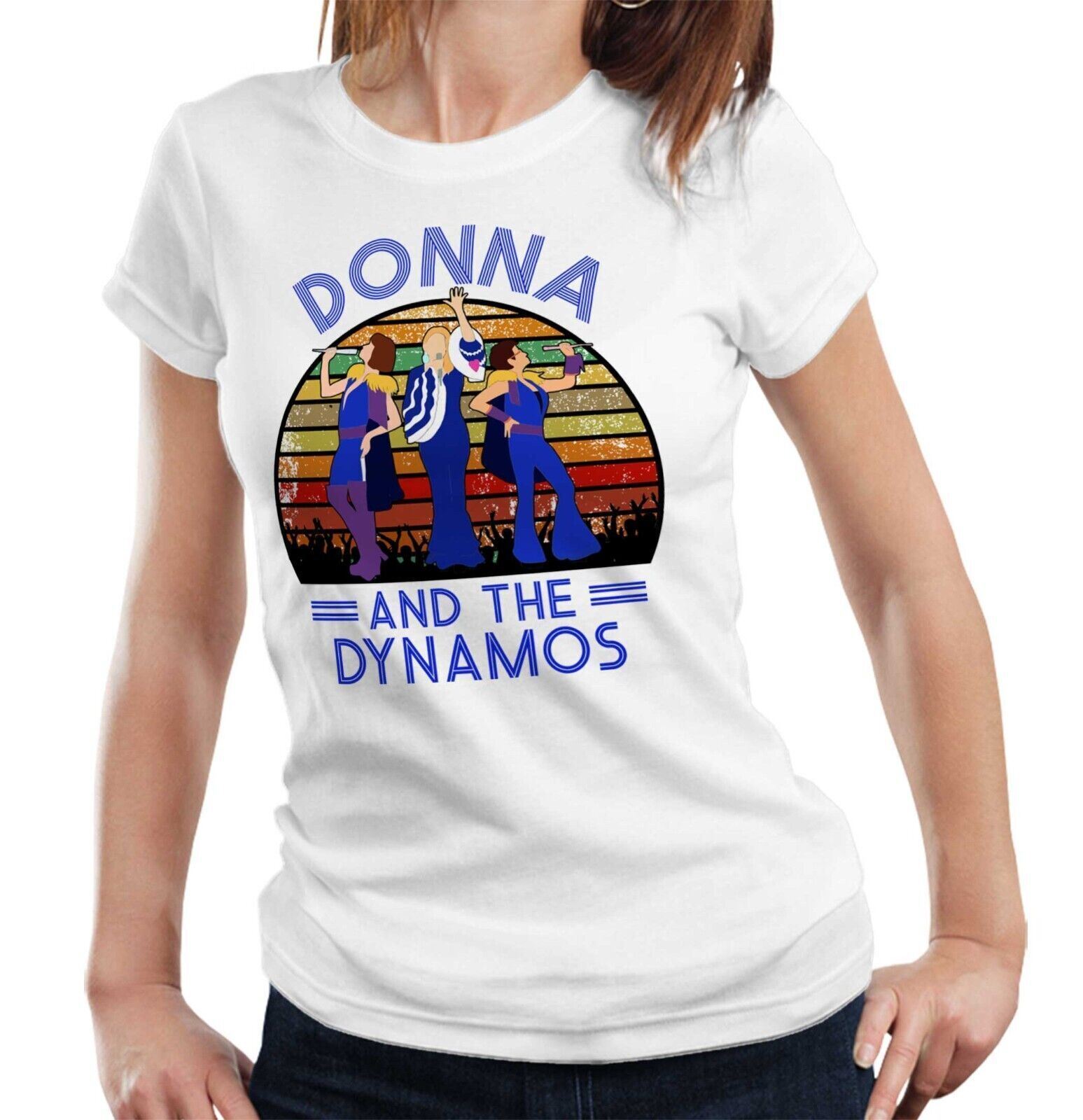 Donna And The Dynamos Tshirt Semi Fitted Ladies