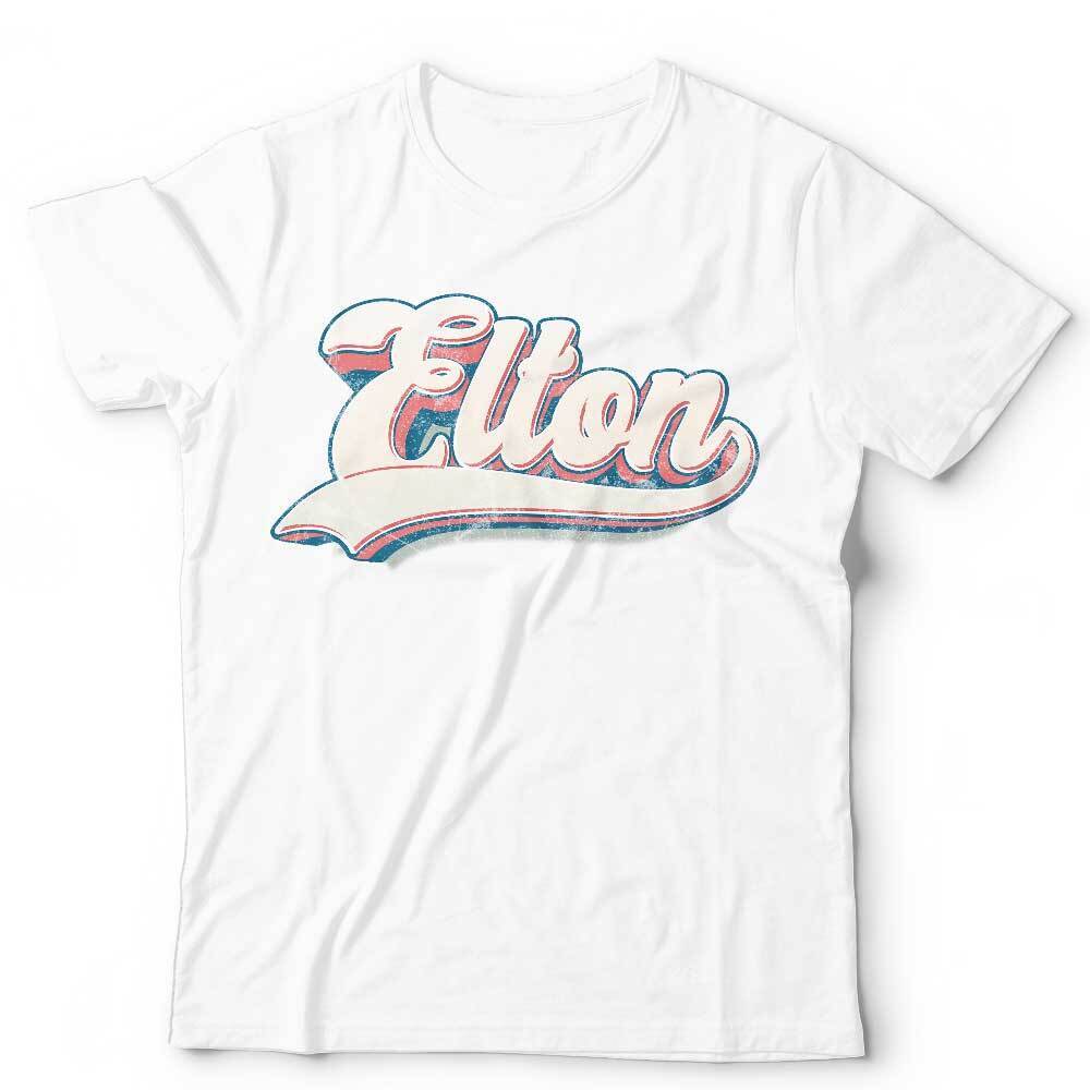 Elton Retro Logo Tshirt Unisex & Kids