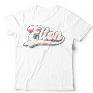 Elton Retro Logo Tshirt Unisex & Kids