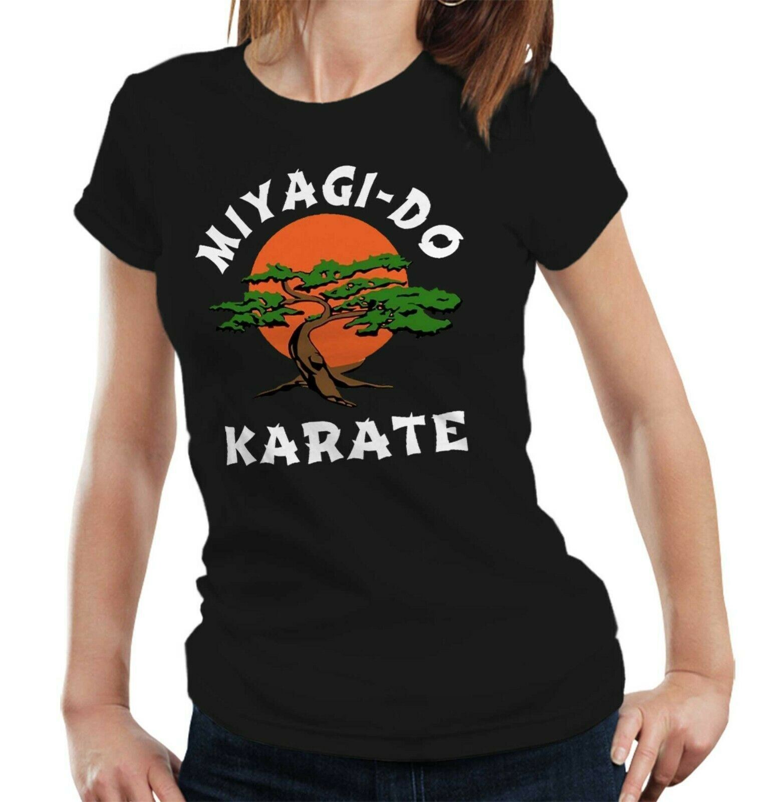 Miyagi-Do Karate Tshirt Semi Fitted Ladies