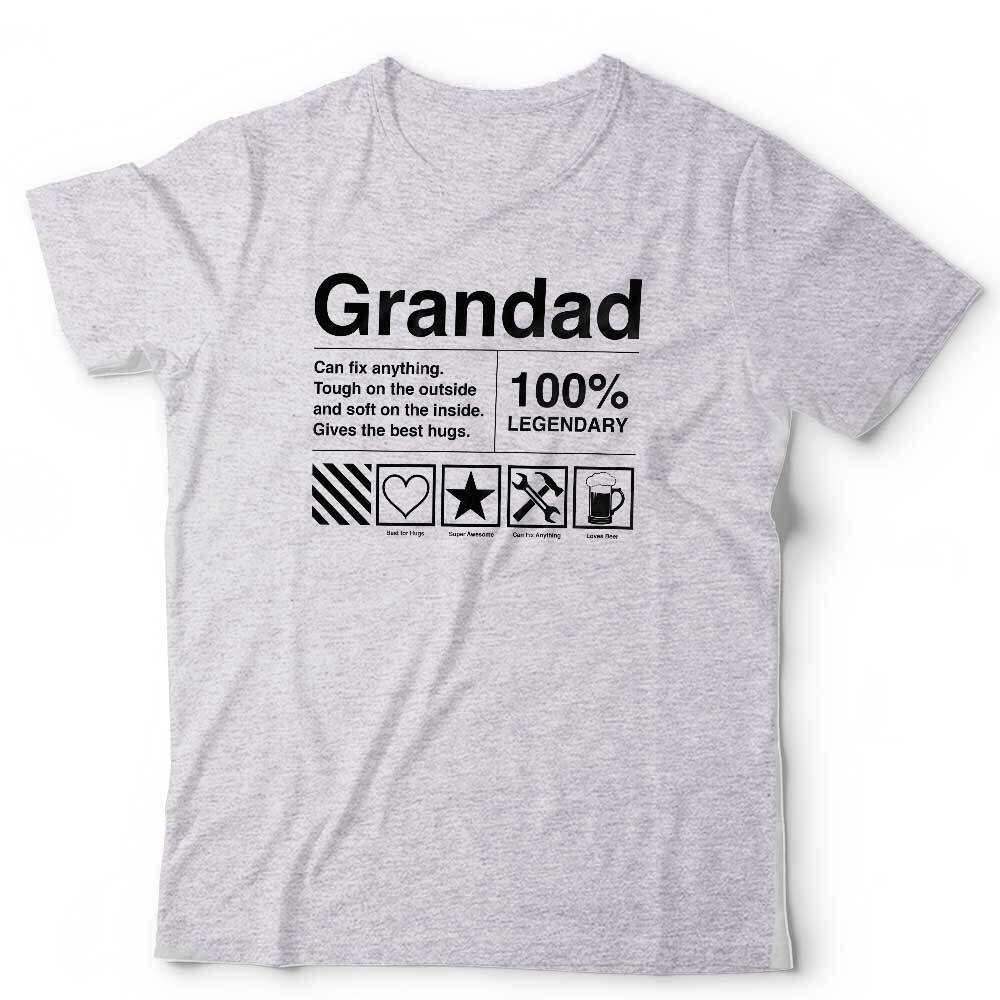 Grandad 100% Legendary Tshirt Unisex