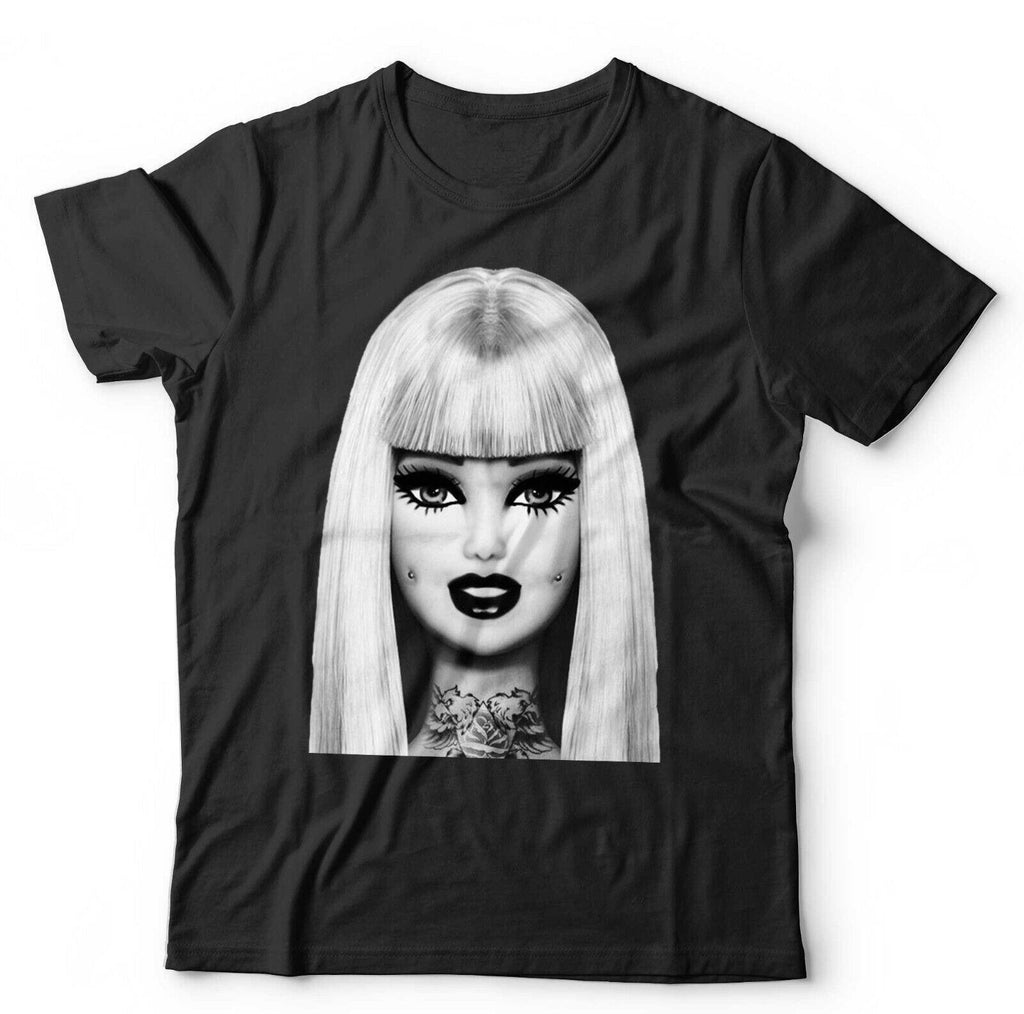 Barbie Piercing Punk Tshirt Unisex