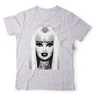 Barbie Piercing Punk Tshirt Unisex