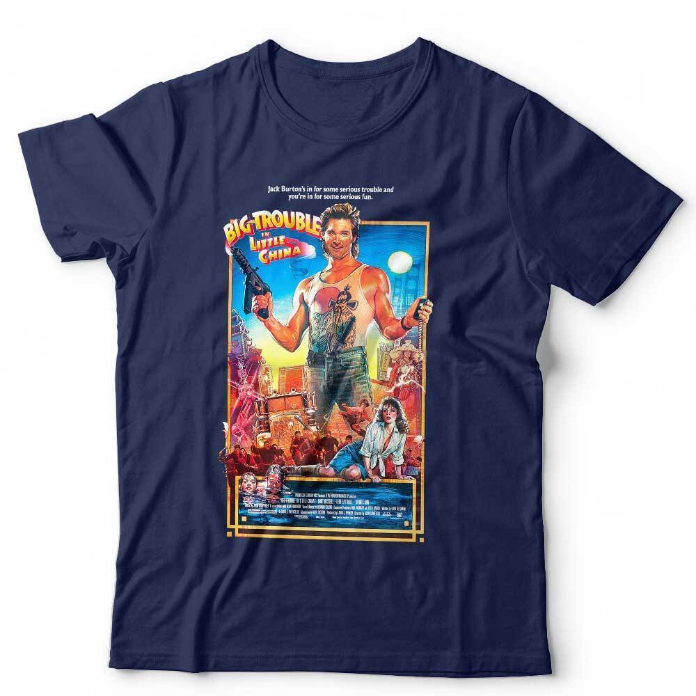 Big Trouble In Little China 80's Movie Poeter Tshirt Unisex