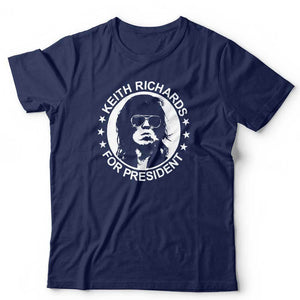Keith Richards For President Tshirt Unisex