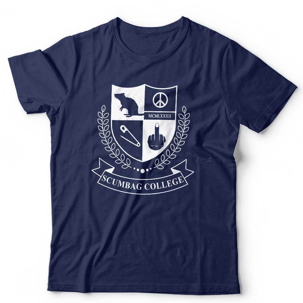 The Young Ones Scumbag College Crest TShirt Unisex