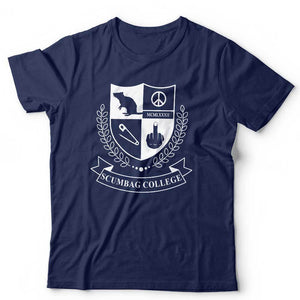 The Young Ones Scumbag College Crest TShirt Unisex