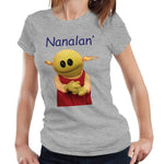 Nanalan Mona TShirt Semi Fitted Ladies Meme Cartoon Peepo Funny Cute