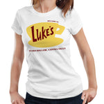Lukes Coffee Diner TShirt Semi Fitted Ladies