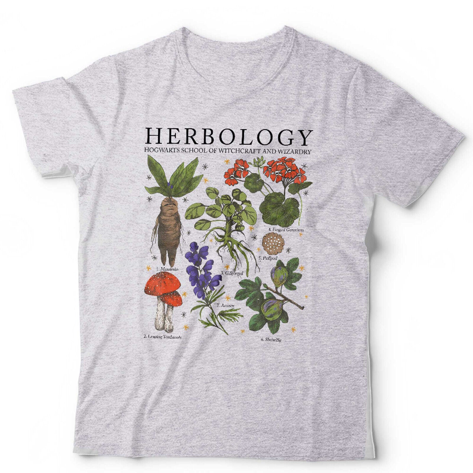 Herbology Witchcraft Tshirt Unisex