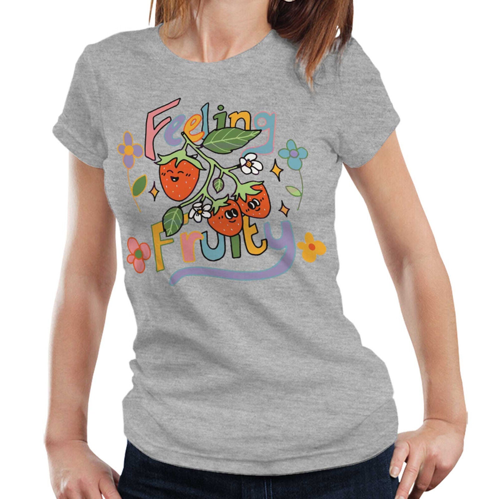 Feeling Fruity Tshirt Semi Fitted Ladies