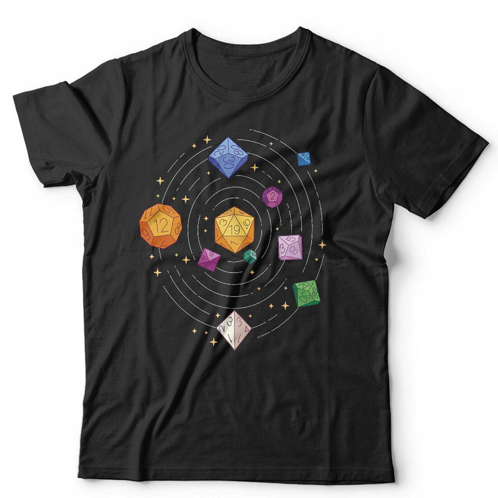 Dice Solar System TShirt Unisex