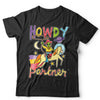 Howdy Partner Cosmic Cowboy Alien TShirt Unisex