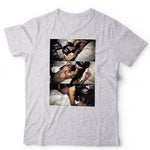 Sexy Weed Smoking Tattoo Lady Tshirt Unisex