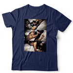 Sexy Weed Smoking Tattoo Lady Tshirt Unisex