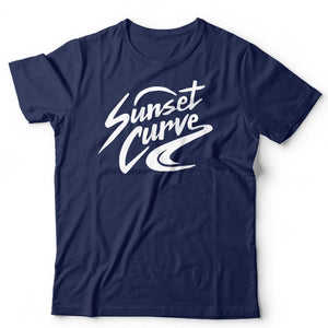 Sunset Curve Logo Tshirt Unisex