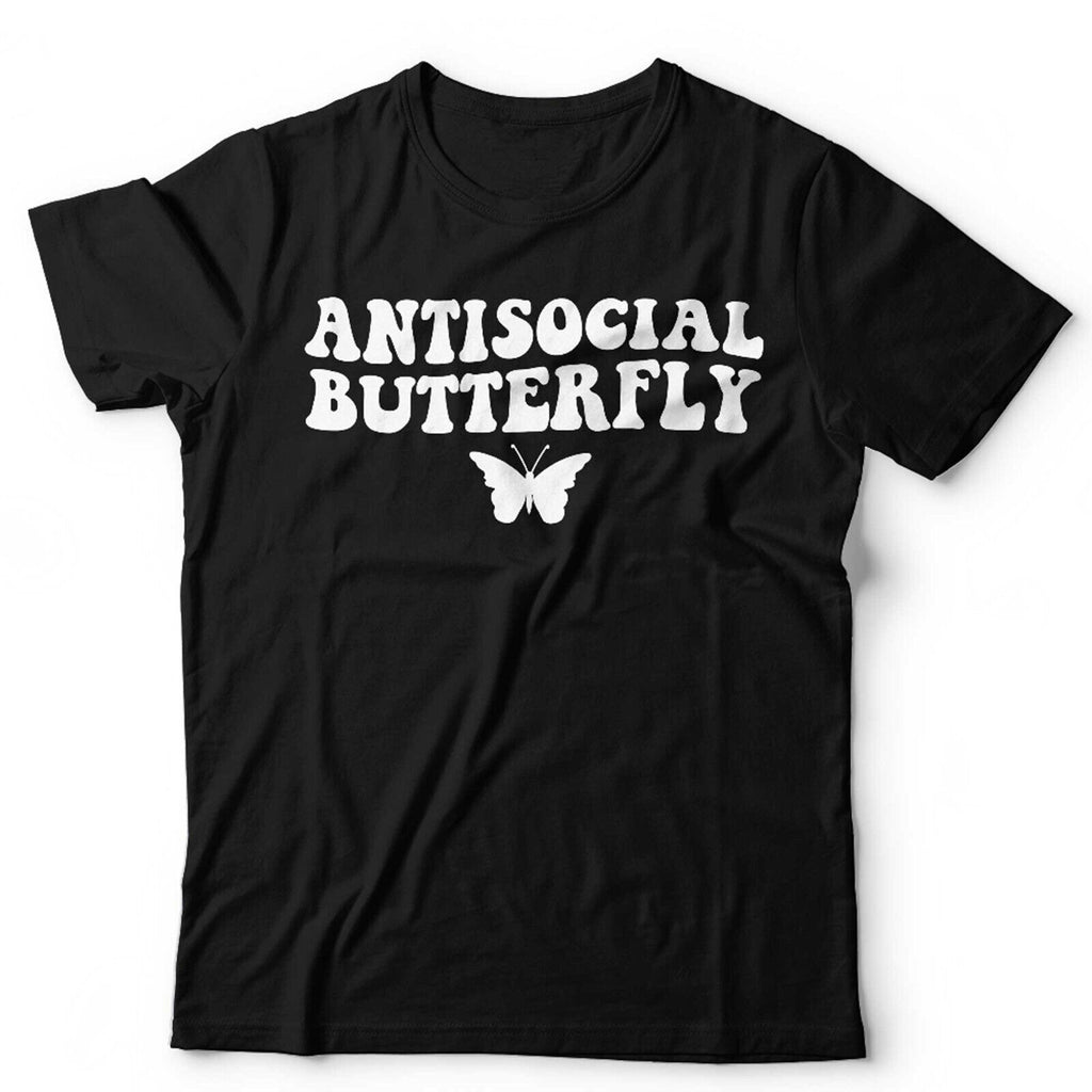 Antisocial Butterfly Tshirt Unisex