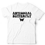 Antisocial Butterfly Tshirt Unisex