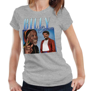 Billy Ocean Tshirt Appreciation Semi Fitted Ladies