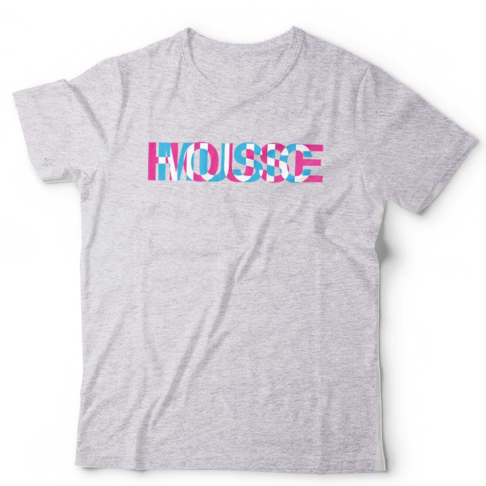 House Music Glitch Logo Unisex Tshirt