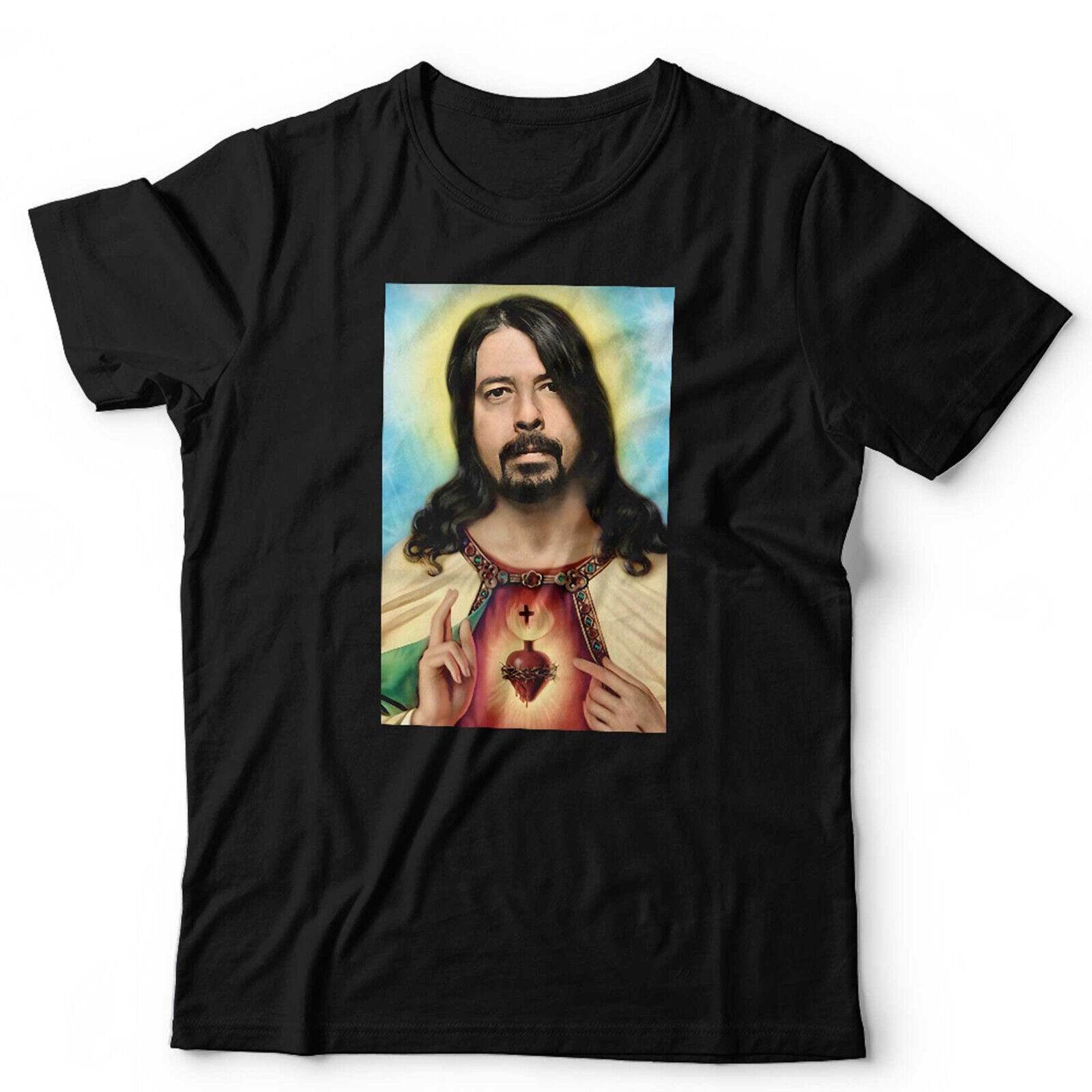 NEW Jesus Dave Grohl Tshirt Unisex