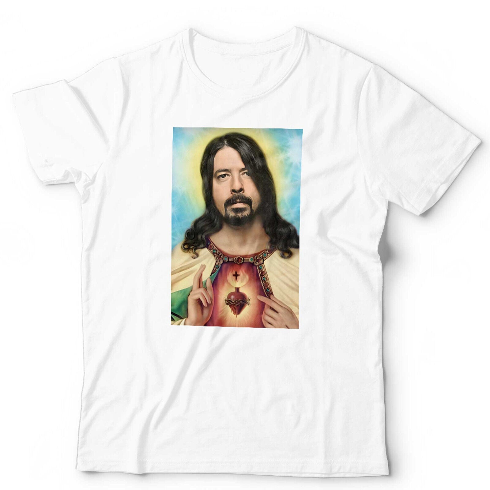 NEW Jesus Dave Grohl Tshirt Unisex