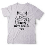 Cats Hate Tories Too Tshirt Unisex