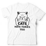 Cats Hate Tories Too Tshirt Unisex