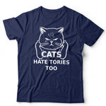 Cats Hate Tories Too Tshirt Unisex