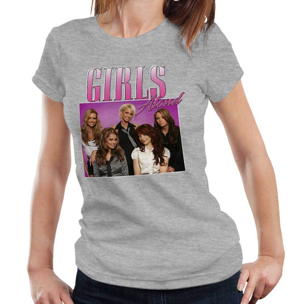 Girls Aloud Tshirt Appreciation Semi Fitted Ladies