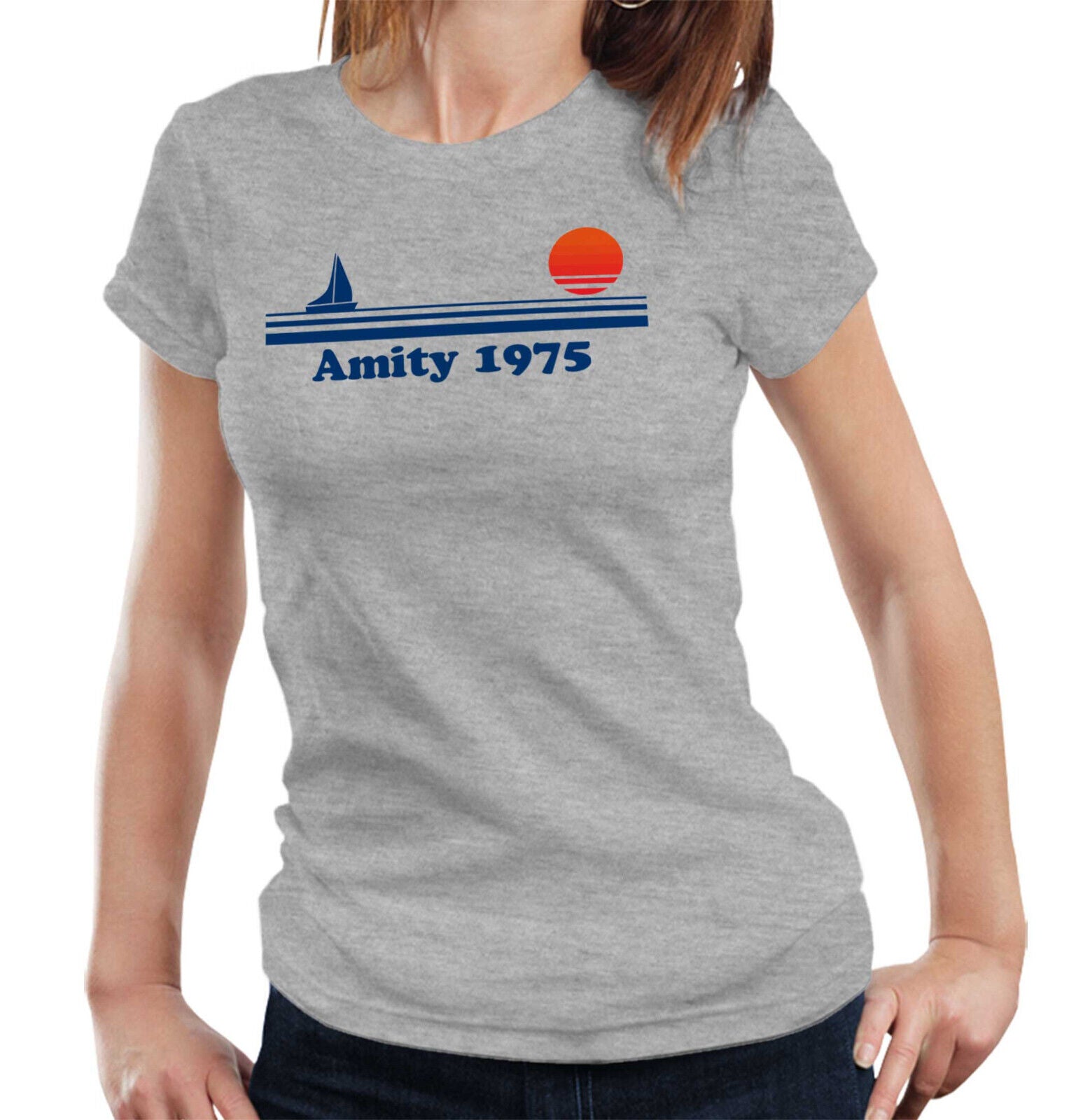 Amity 1975 Tshirt Semi Fitted Ladies