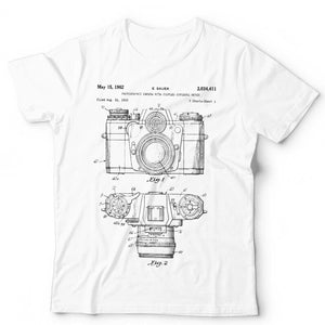 Camera Patent Tshirt Unisex